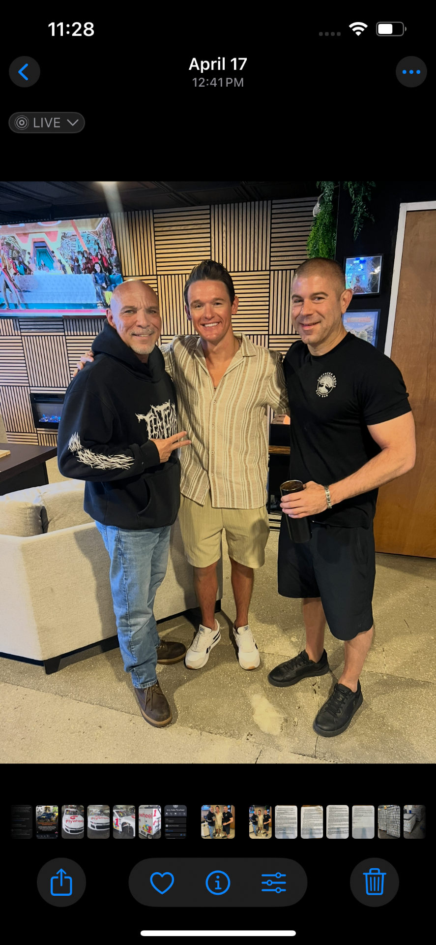 Gray Gaulding and Steve Rivero at Southern Roots Kava Bar.